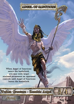 Angel of Sanctions Embalmed Token